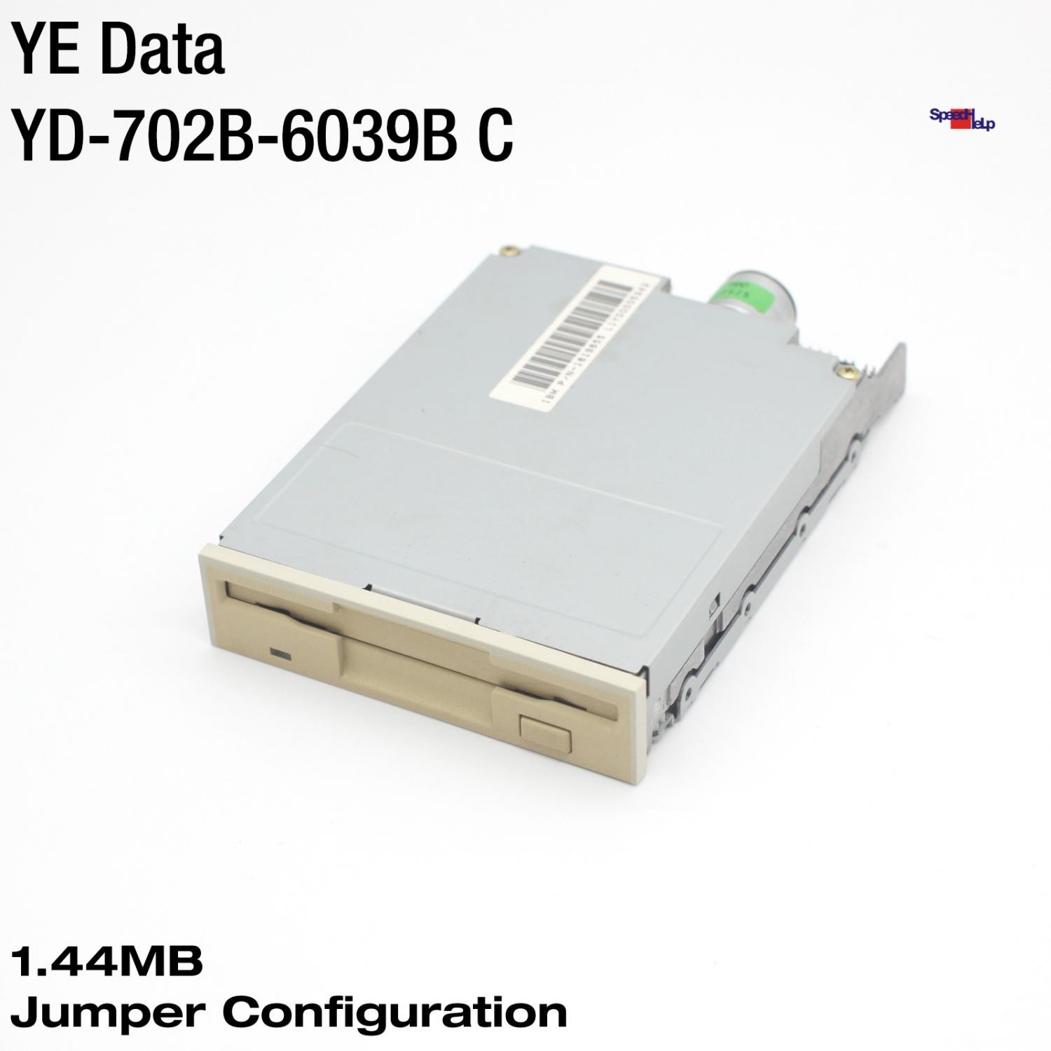 Ye-Data Yd-702B-6039B C 3.5"" 1.44MB Fdd Floppy Laufwerk Disk Drive Jumper Atari