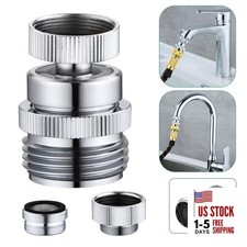 Faucet to Garden Hose Adapter,Brass 3/4-Inch Garden Hose A-Faucet adapter