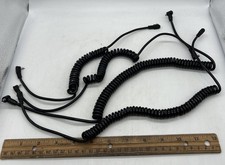 Vivitar Coiled Flash Sync Cord Lot Of 4 Cords Vintage From Hasselblad Cameras