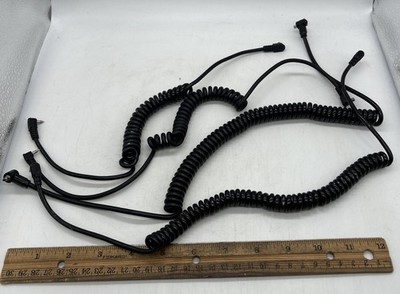 Vivitar Coiled Flash Sync Cord Lot Of 3 Cords Vintage From Hasselblad Cameras