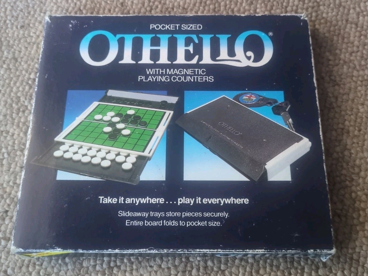 Othello Magnetic Travel Game (Peter Pan Playthings ) Complete
