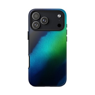 Phone Ink - iPhone | Galaxy | Pixel Case - Blue Green Gradient Light