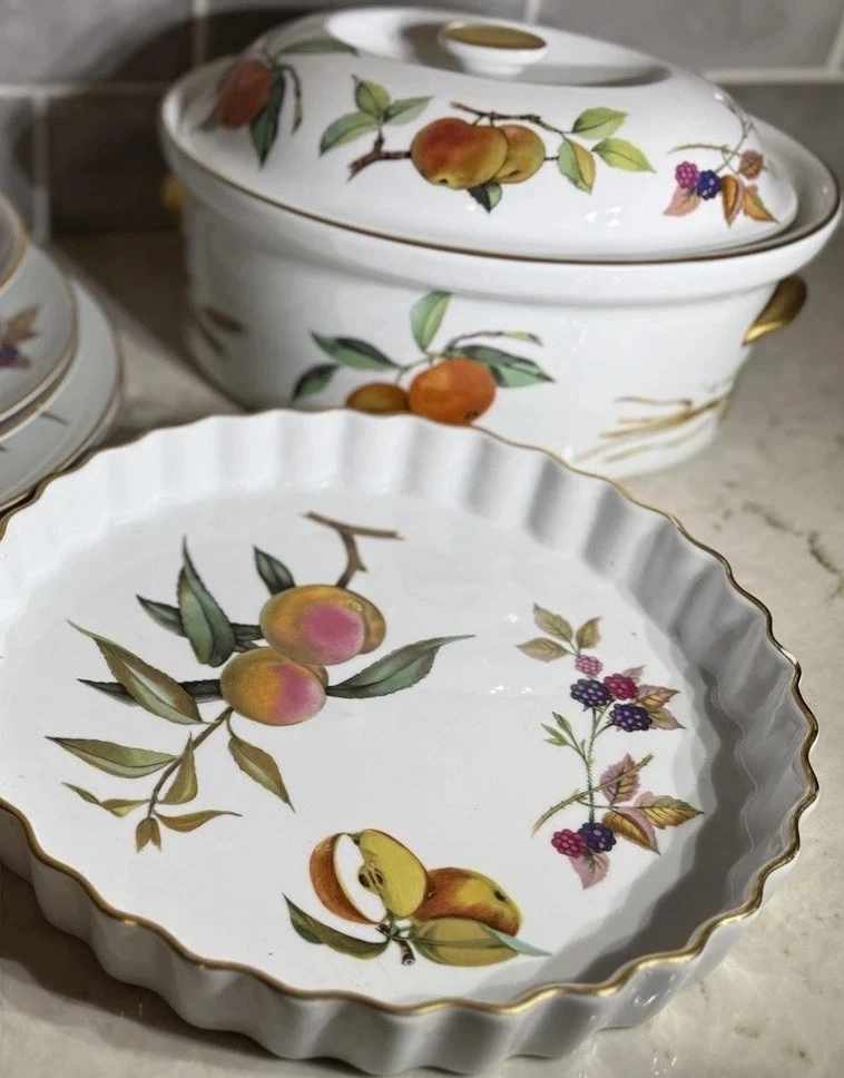 Royal Worcester Evesham Quiche for sale | eBay