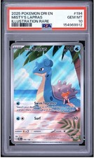 MISTY'S LAPRAS PSA 10 2025 POKEMON DRI EN-DESTINED RIVALS ILLUSTRATION RARE #194