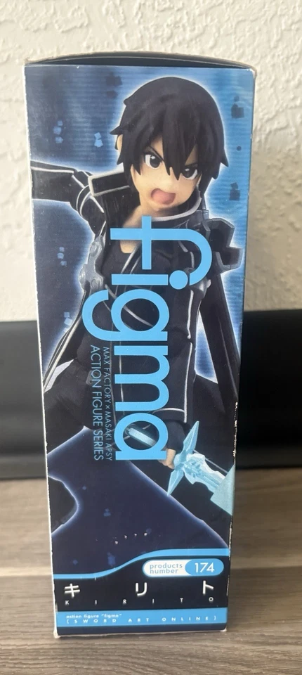 Figura Max Factory Sword Art Online: Kirito (Black Swordsman) Figma #174 nueva Foto 2 de 4