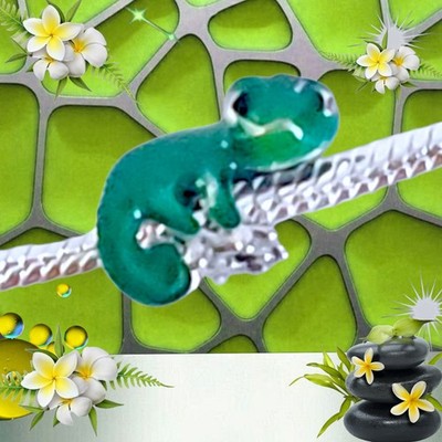 Pandora Disney Tangled Pascal Color-changing Charm 793983C01 US