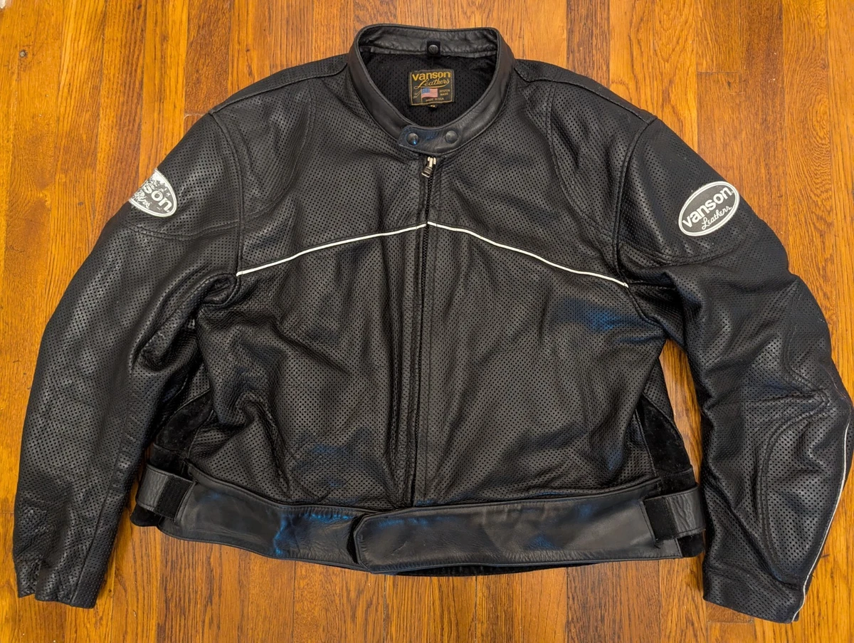 vanson ARMOR FOR MOTORCYCLE ジャケット Vanson Motorcycle Jacket Coats, Jackets & Vests for Men for sale