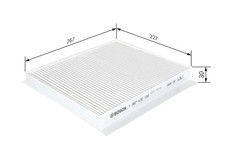 Filtre d'habitacle Hyundai LANTRA