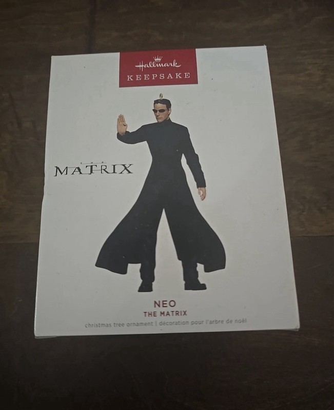 2022 Hallmark Ornament NEO THE MATRIX New In Box