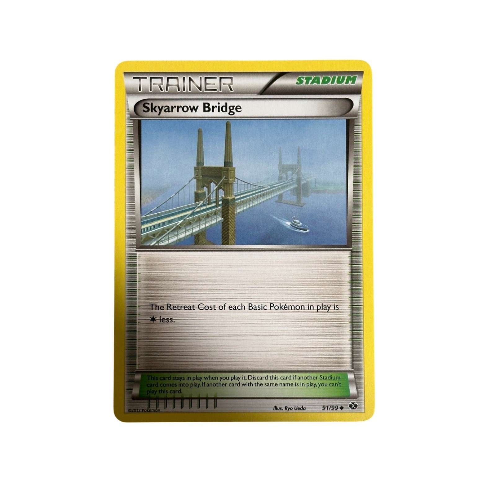 Pokemon TCG Skyarrow Bridge Trainer Stadium Card 91/99
