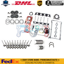 Engine Gasket Pistons Connecting Rod Kit Fit For 1.8t Vw Audi Aww Awp Awm