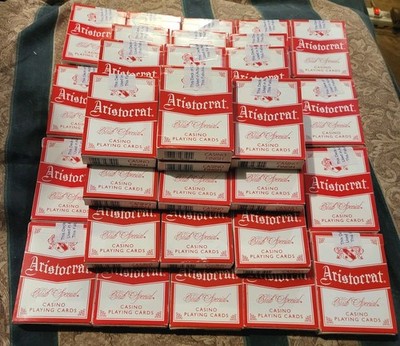 Lot Of 39 Packs Vintage Stratosphere Las Vegas Casino Playing Cards Aristocrat