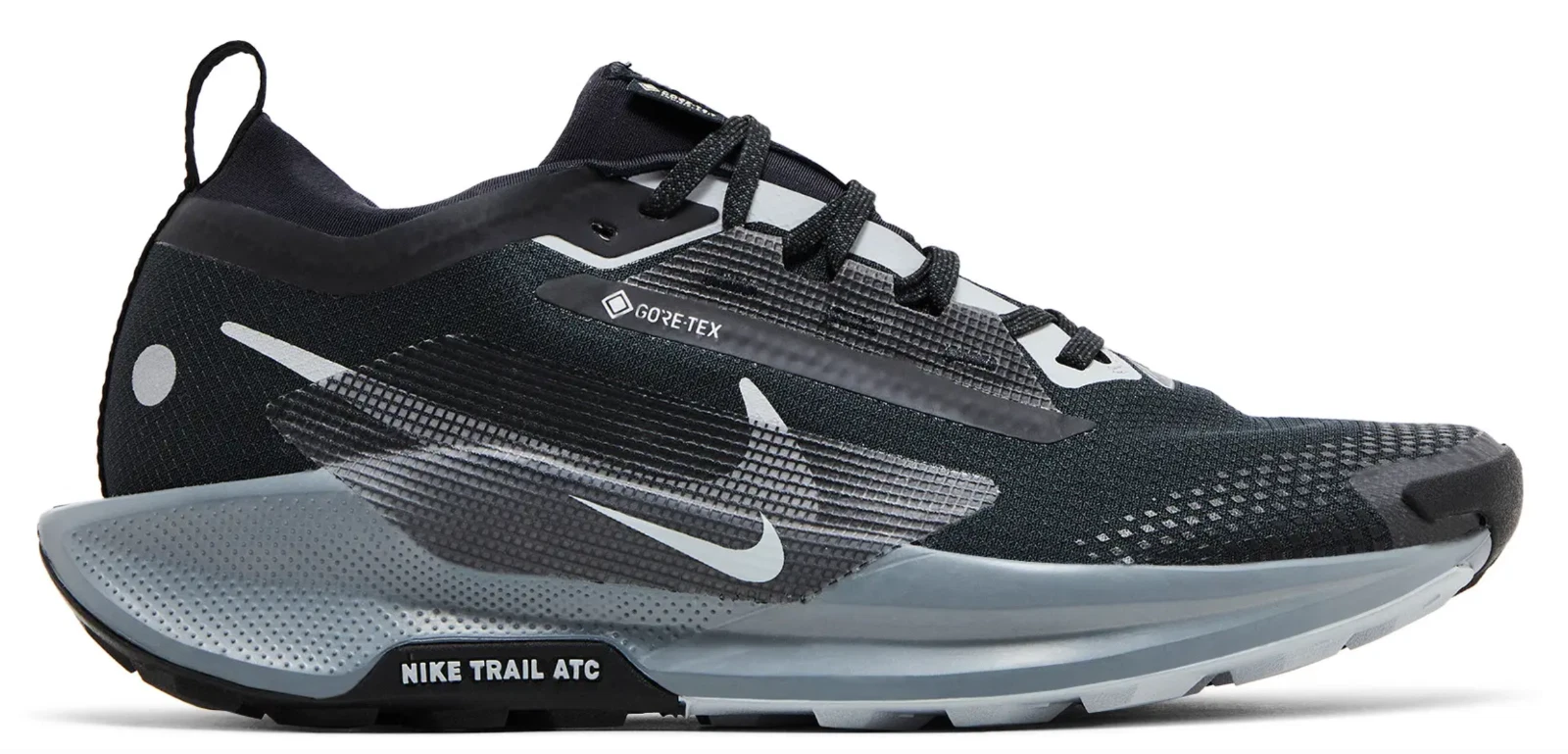 Nike Pegasus Trail 5 Gore-Tex GTX Black Wolf Grey US SZ 9-10.5 Men's FQ0908-001