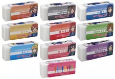 Stationery and other 10 types set Collaboration MONO eraser "Love Live! x