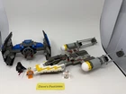 LEGO Star Wars Tie Fighter & Y Wing 7150 COMPLETE w/Mini Figures NO INSTRUCTIONS
