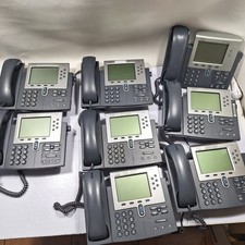 LOT OF 8 - Cisco 7962 Series CP-7962G Unified VoIP IP Business Phones 7941