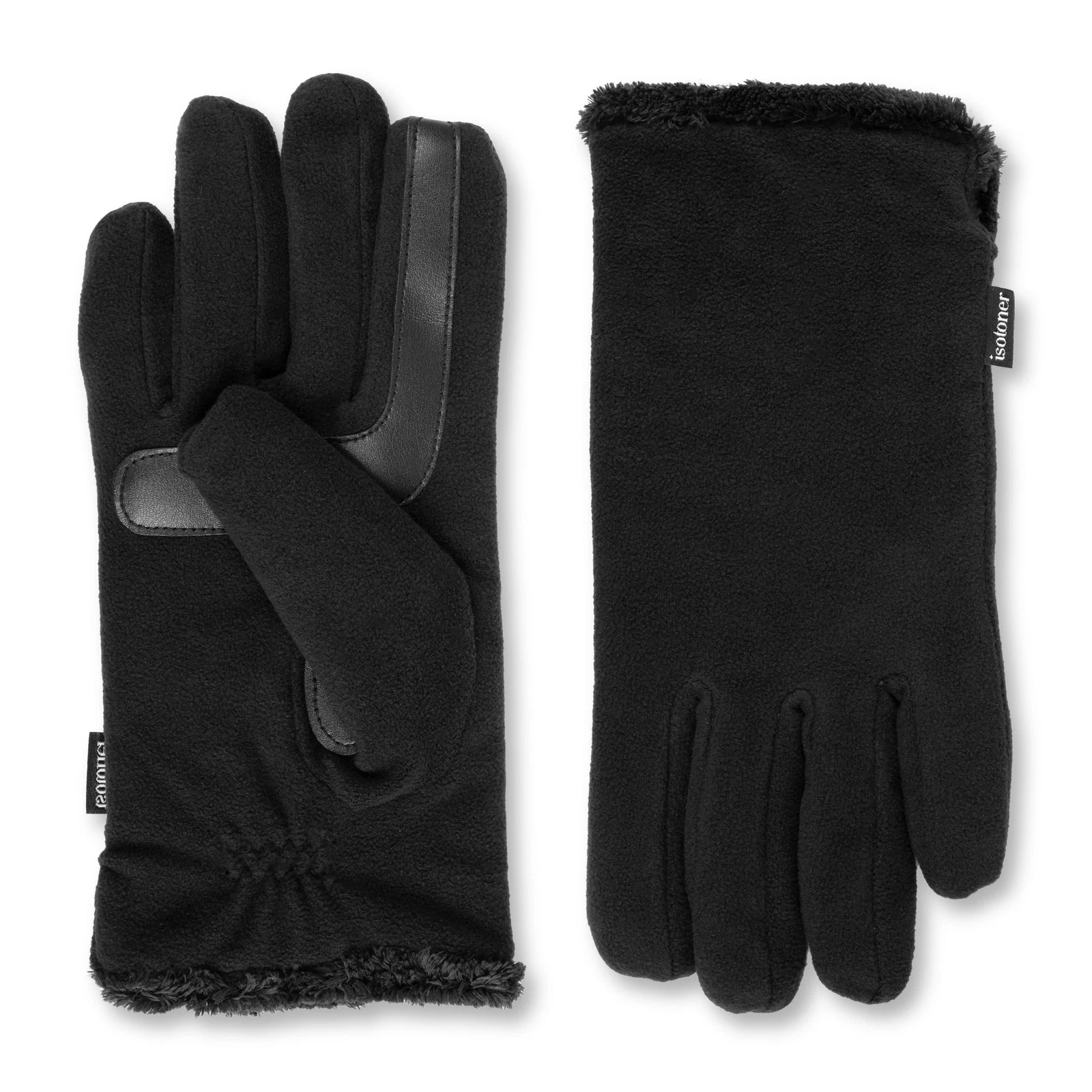 's Stretch Fleece Touchscreen Texting Cold Weather Gloves with Warm, Soft Lin...