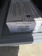 NEW IN BOX Galvanized Coil Roofing Nails 1-1/4" x 11 ga. 7200 Nails