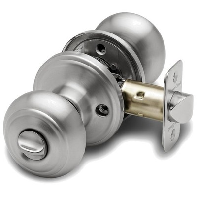 Colonial Privacy Interior Door Knob   ANSI Grade-3 Certified, Modern Heavy Du...
