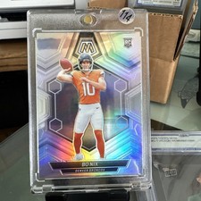 2024 Panini Mosaic - Rookies Bo Nix #312 Silver Prizm (RC)