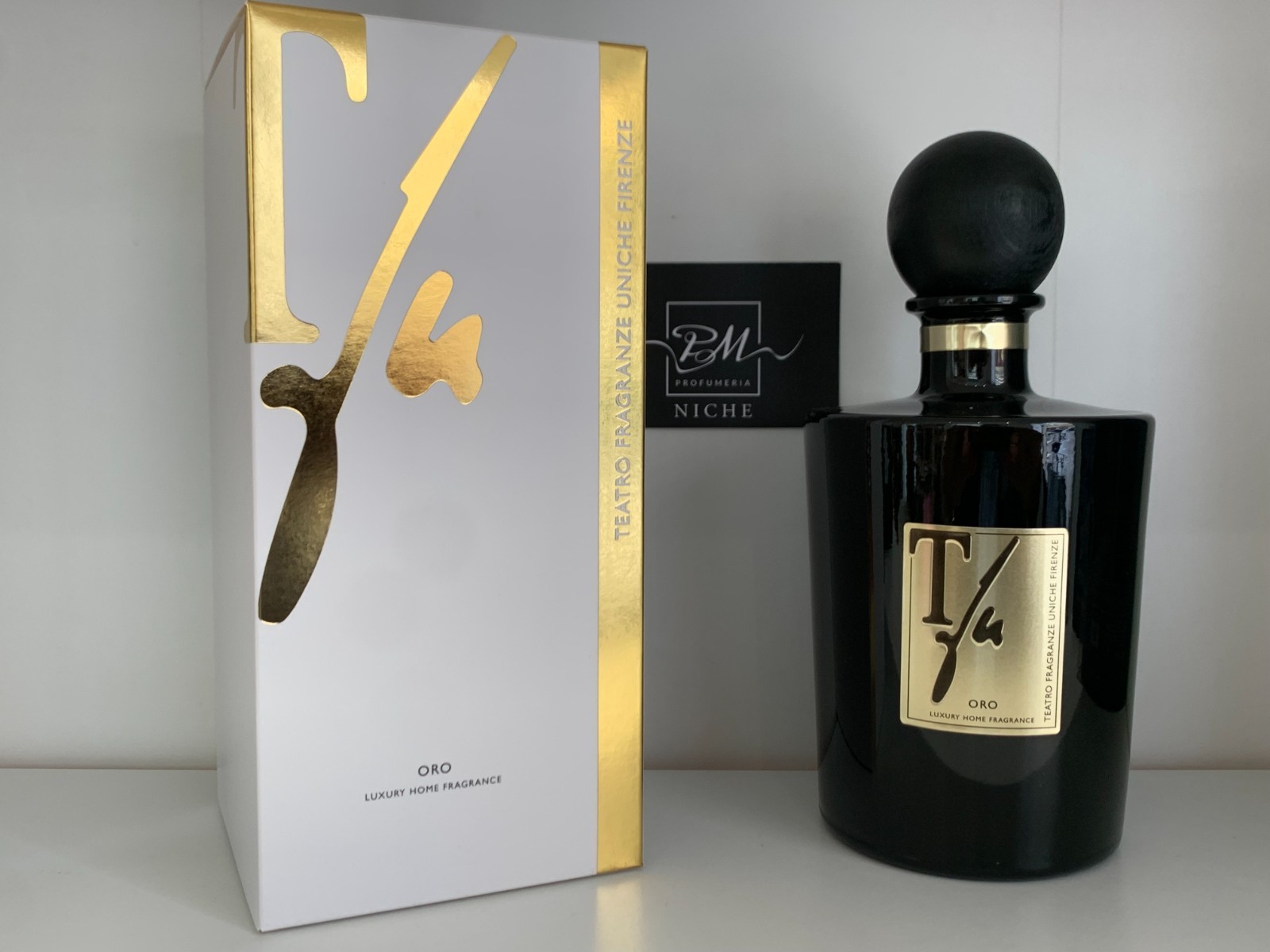 TEATRO FRAGRANZE UNICHE ORO 500 ML FRAGRANZA AMBIENTE HOME FRAGRANCE PERFUME LUX