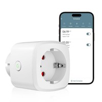 Hbn Smart Wlan-Steckdose Mit Verbrauchsmessung, Smart Home Wifi Steckdose Mit