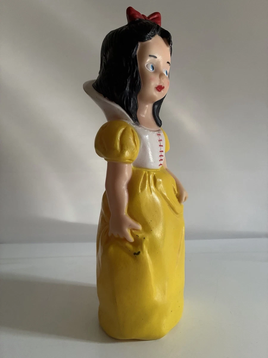 Walt Disney Schneewittchen Quietschfigur Snow White Ledra Italy Squeak Toy 1960