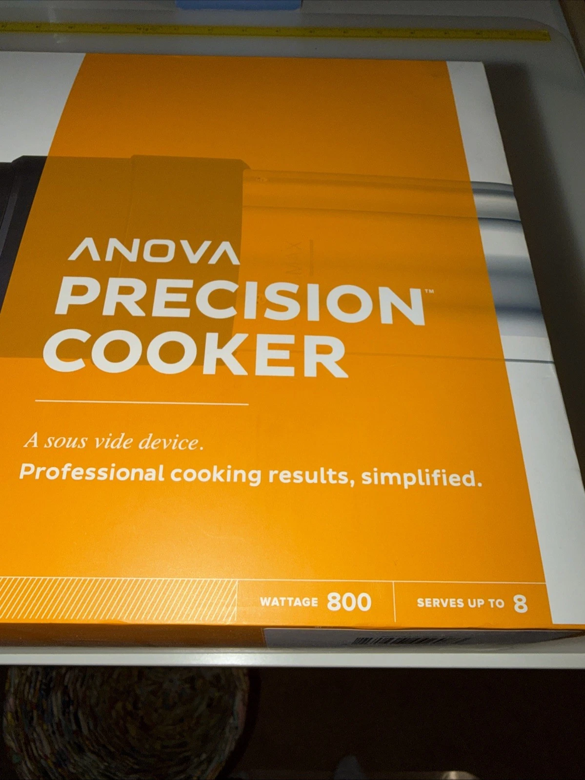 *ANOVA* PC 1.0 Sous Vide Precision Cooker, Bluetooth, 800W, W/Circulator
Opens in a new window or ta