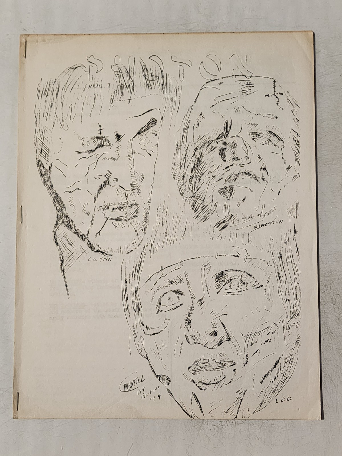 Photon #6 Horror Magazine Fanzine Mark Frank 1964 Frank Productions Rare