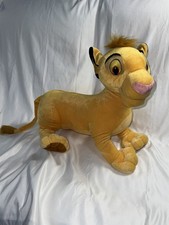 Jumbo Plush Simba The Lion King Large Stuffed Animal Disney Hasbro