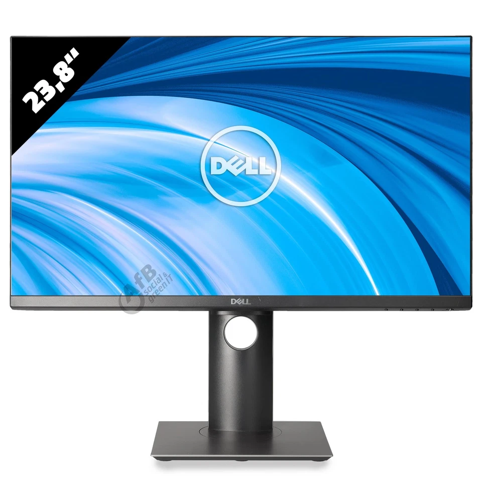 Dell P2419H 23,8 Zoll Monitor 1920x1080 FHD IPS 5ms Schwarz Bildschirm