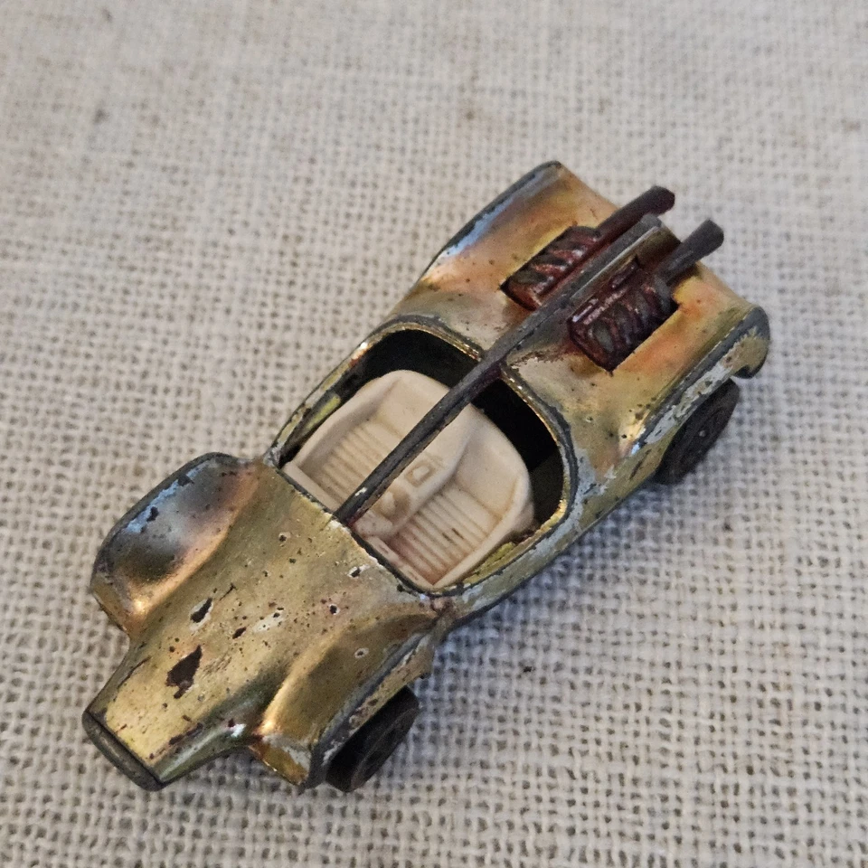 Vintage Hot Wheels Redline Mantis 1969 Red Hong Kong Vtg - Image 4 of 4