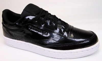 NEW! Reebok Club C 85 It s A Man s World Women s Casual Sneakers Size 9.0 M, Blk