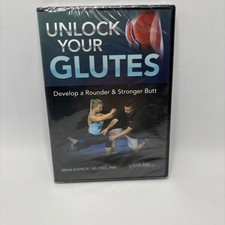 Unlock Your Glutes W/ Brian Klepacki DVD 2018 NEW SEALED