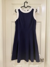 tommy hilfiger women women blue dress size 4