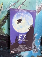 E.T. the Extra-Terrestrial VHS (1988) w/ RARE...