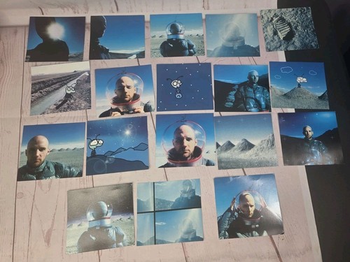 MOBY 18 Limited Edition PUZZLE CARD SET Promo V2 Record We are all made of Stars