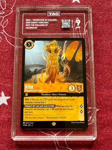 Kida - Protector of Atlantis graded TAG 9 for sale on eBay