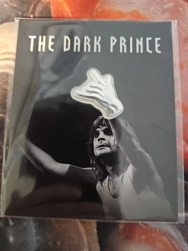 Ozzy Osbourne The Dark Prince 1 Gram .999 Fine Silver Limited Edition ONLY 2500