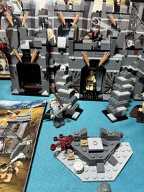 LEGO Hobbit Dol Guldur Battle 79014 & Ambush 79011 Lot w/ Box Manuals & Minifigs