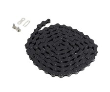 PRO YBN BMX 1 Speed Steel Chain 1/2 x 1/8 x 112 Links Black