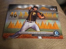 2024 Bowman Chrome Dylan Lesko Top 100 Prospects #BTP-46 San Diego Padres
