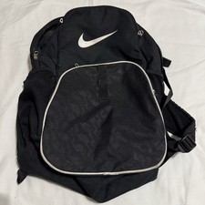 Nike Black Backpack School Gym Travel Bag Multiple Compartments