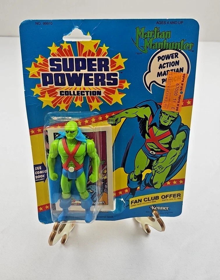 Kenner DC Martian Manhunter Figure Super Powers Collection 1985 Vintage #99910 - Image 2 of 4