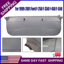 For 1999 2000 2001 Ford F250 F350 F450 Work Truck Bench Bottom Seat Cover Gray