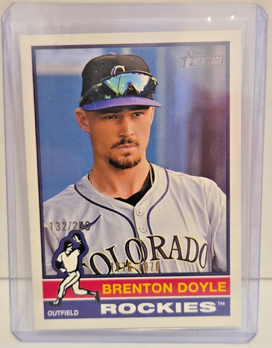 2025 Topps Heritage #175 Brenton Doyle | Baseball Card