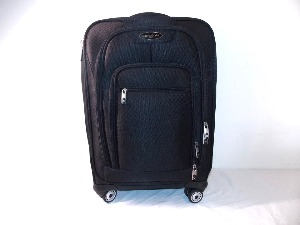 Samsonite 1910 Expandable 20” Soft Side Rolling Carry On Luggage EXCELLENT - Image 2 of 4