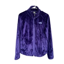 The North Face Osito Fleece Jacket SZ M Purple Gorpcore Cabincore Outdoors Plush