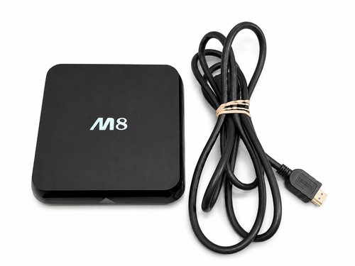 M8 Android TV Box 4K Media Player HDMI USB WiFi Streaming Device Tested