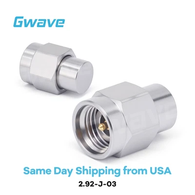 GWAVE TECHNOLOGY INC. 2.92mm Male RF Load Termination 40 GHz, 2 Watts, Passivated Stainless Steel